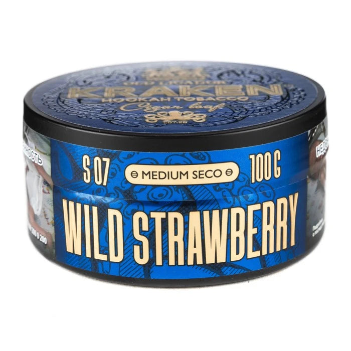 Kraken クラーケン ミディアム S07 ワイルドストロベリー 100g シーシャフレーバー