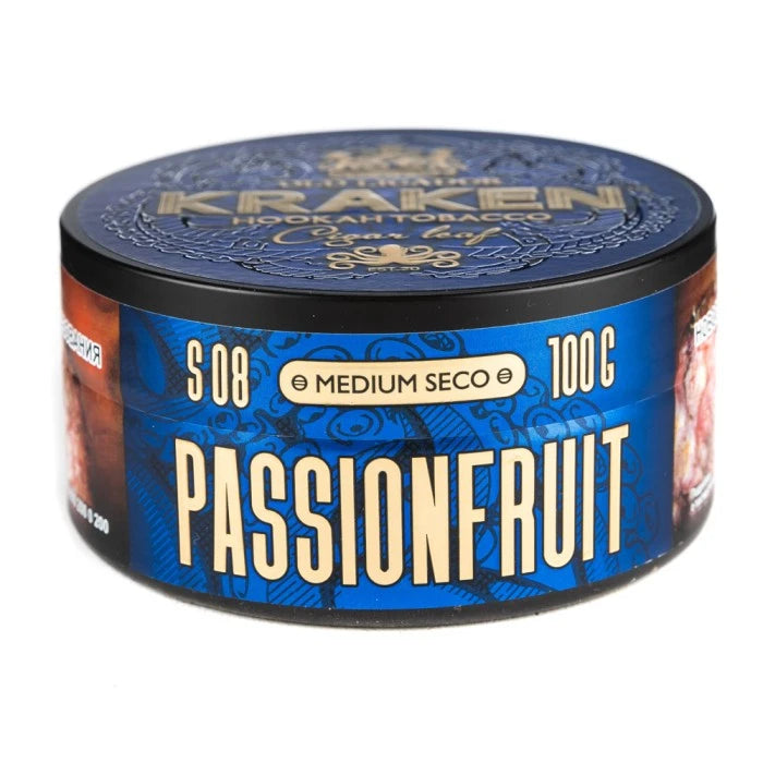 Kraken クラーケン ミディアム S08 パッションフルーツ 100g シーシャフレーバー