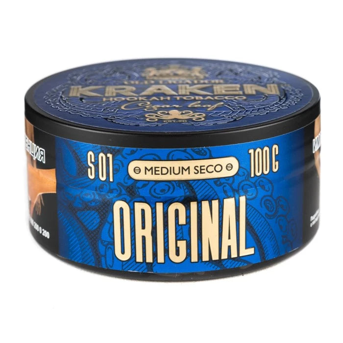 Kraken クラーケン ミディアム S25 イチジクピーチ 100g シーシャフレーバー