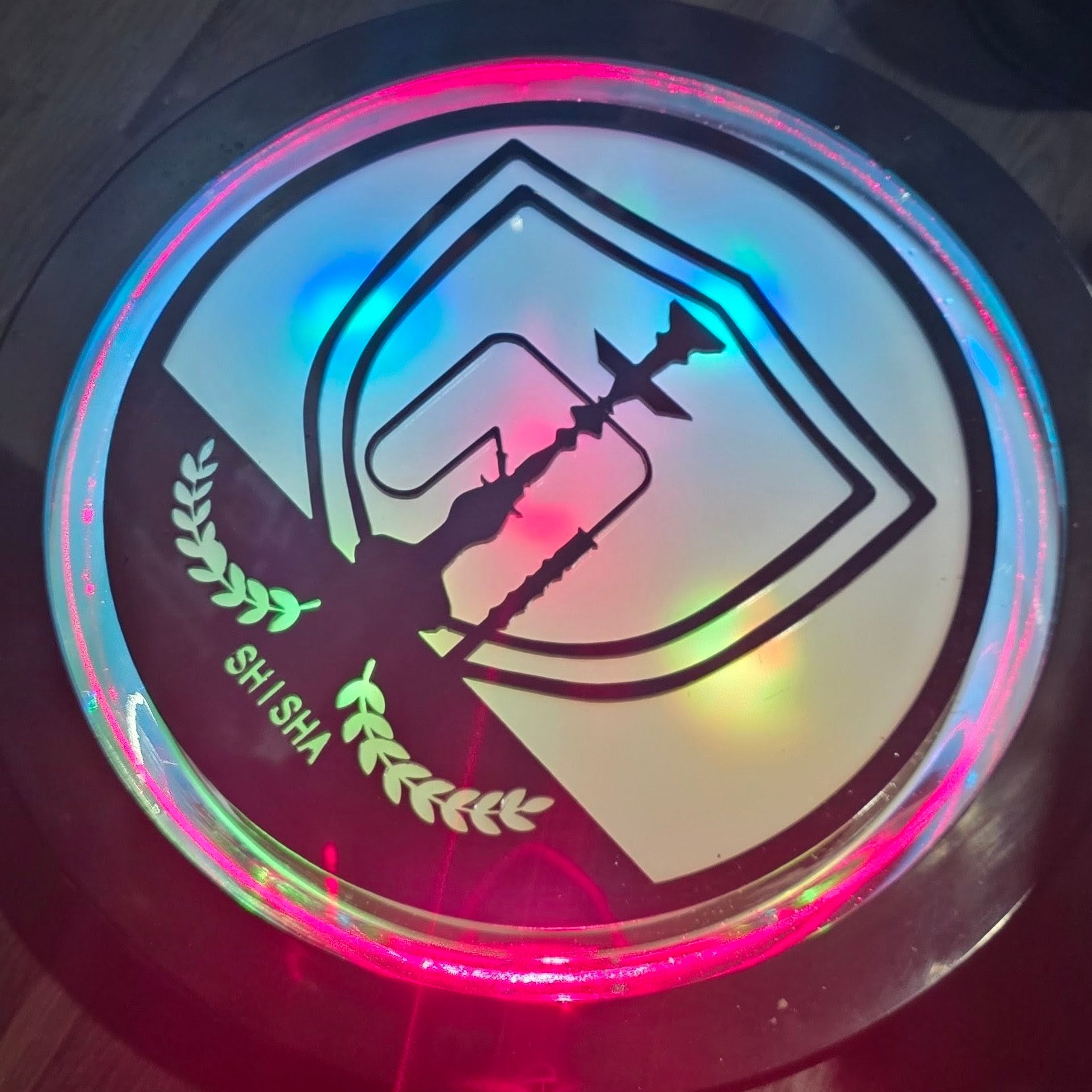 LEDシーシャ台 Red